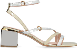 Patent leather sandals-1